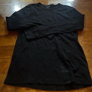 Old Navy Black Long Sleeve Men's Tee